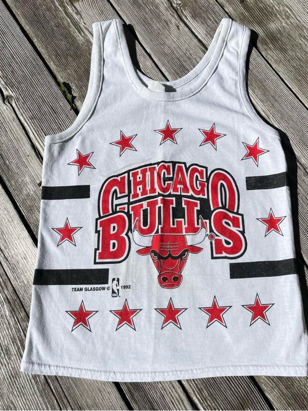 NBA vintage Chicago Bulls basketball tank